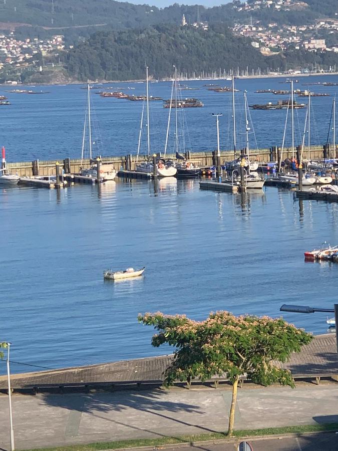 Ferienwohnung Mirador Puerto Nautico, Con Parking Gratis, Moaña Exterior foto