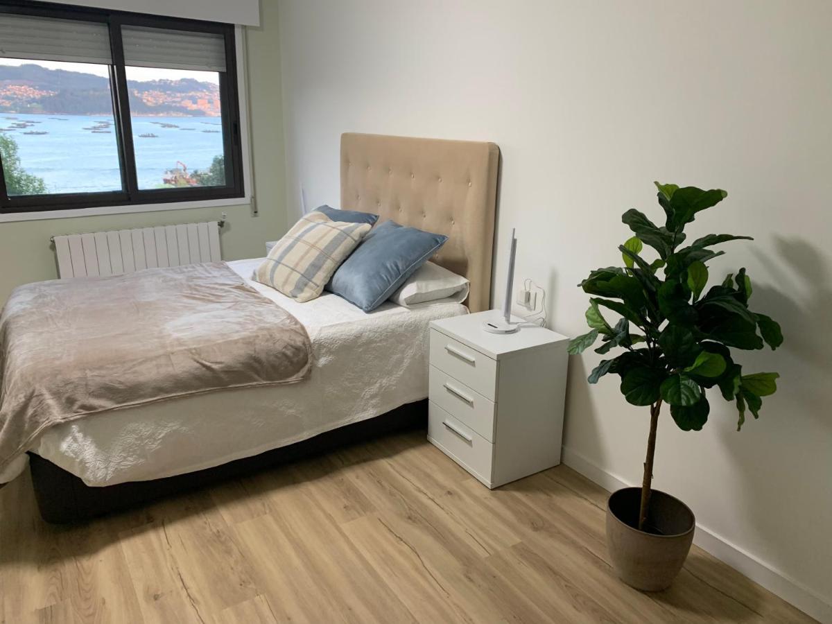 Ferienwohnung Mirador Puerto Nautico, Con Parking Gratis, Moaña Exterior foto