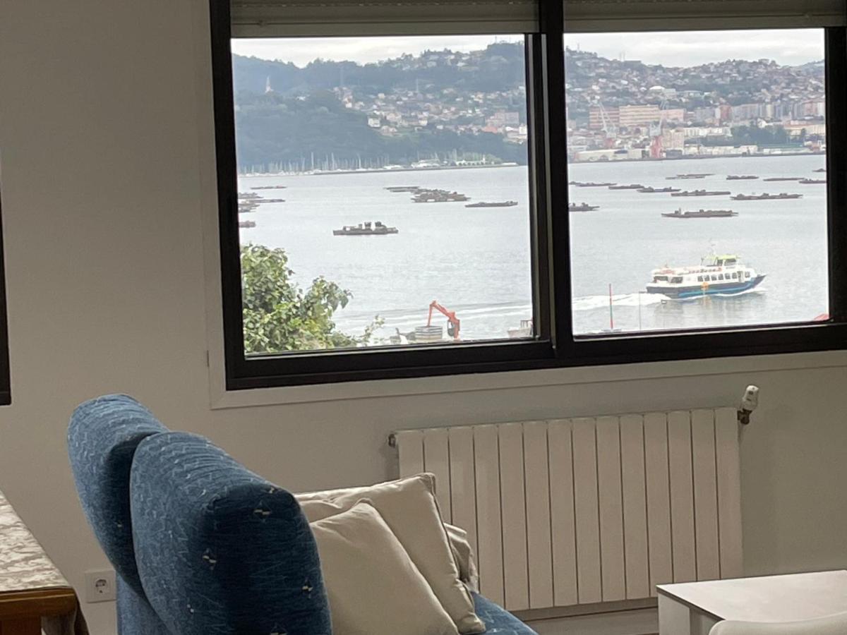 Ferienwohnung Mirador Puerto Nautico, Con Parking Gratis, Moaña Exterior foto