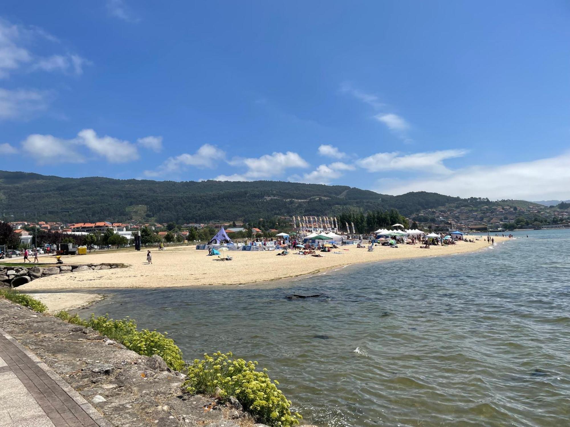 Ferienwohnung Mirador Puerto Nautico, Con Parking Gratis, Moaña Exterior foto