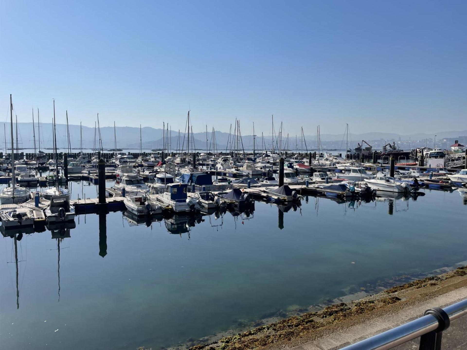 Ferienwohnung Mirador Puerto Nautico, Con Parking Gratis, Moaña Exterior foto