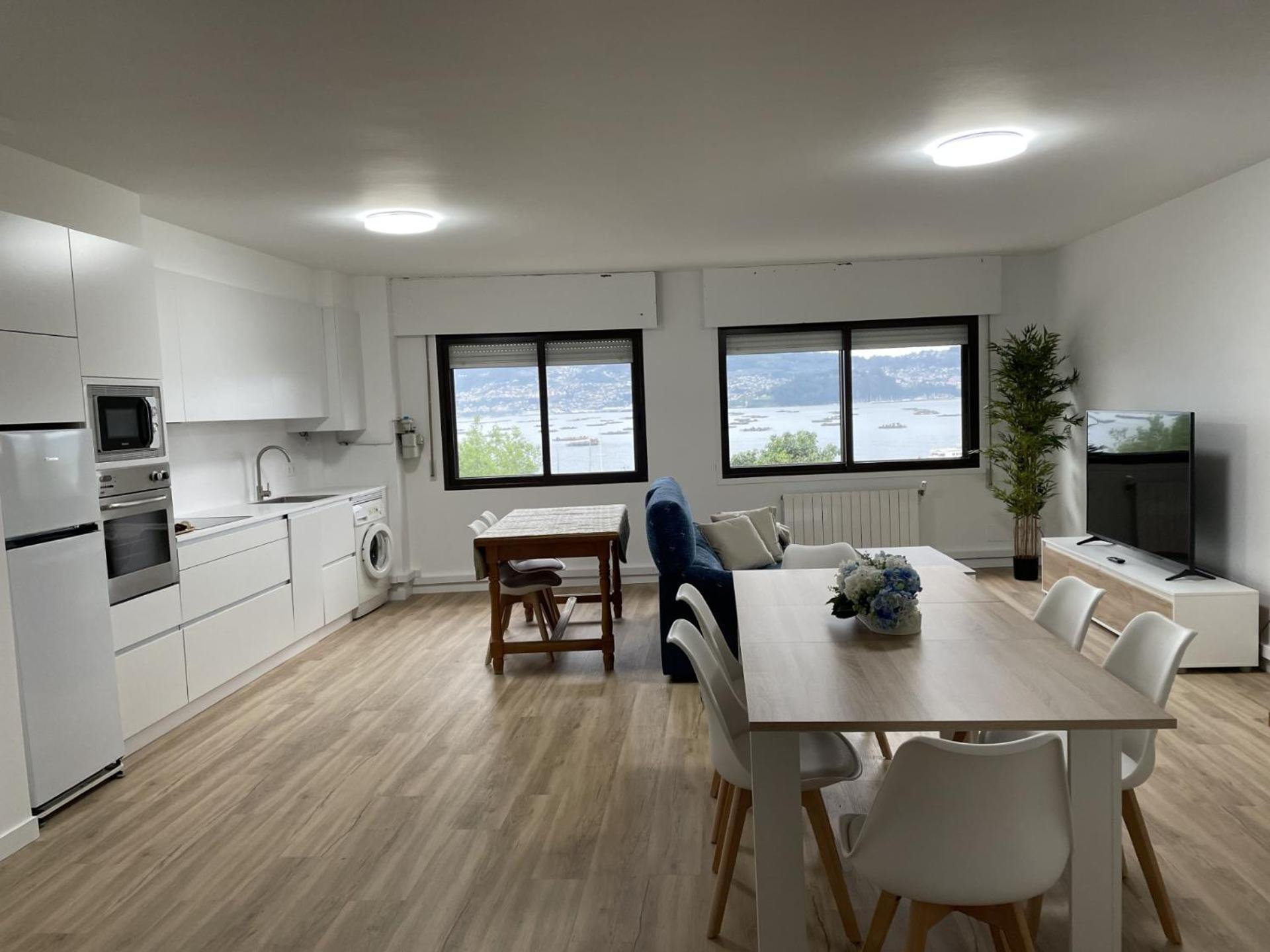 Ferienwohnung Mirador Puerto Nautico, Con Parking Gratis, Moaña Exterior foto